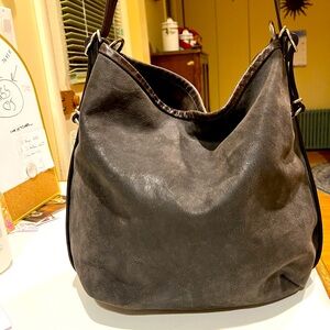 Large Rough & Tumble Leather Boho Bag